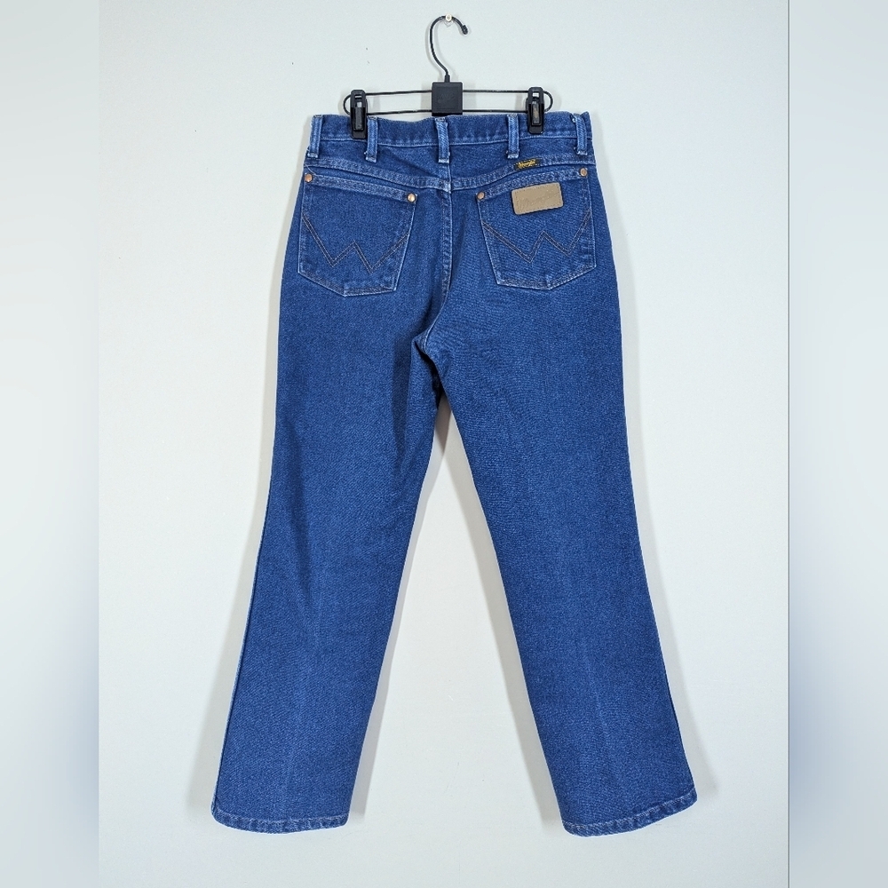 Wrangler High Rise Straight Leg Jeans 28 Western Denim